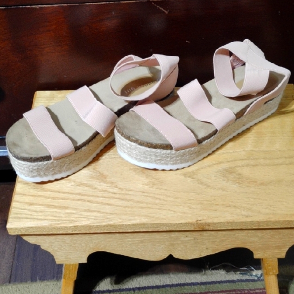 Madden Girl Blush Espadrille Sandals